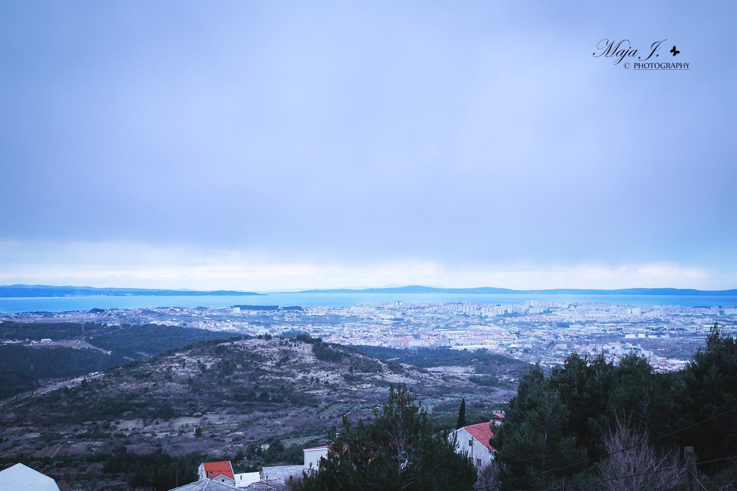 Apartment Orange Klis Bagian luar foto